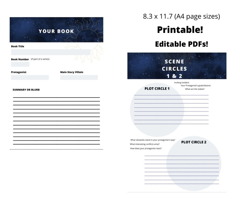 Printable Planner - Fantasy Author - Creative Alchemy